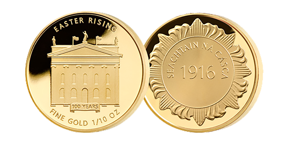 Struck in order to commemorate the 100th anniversary of the Easter Rising. Struck in order to commemorate the 100th anniversary of the Easter Rising.