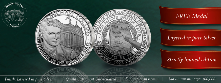 Michael Collins 80th Anniversary Commemorative Medal