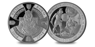 Brian Boru 1oz Palladium Medal 