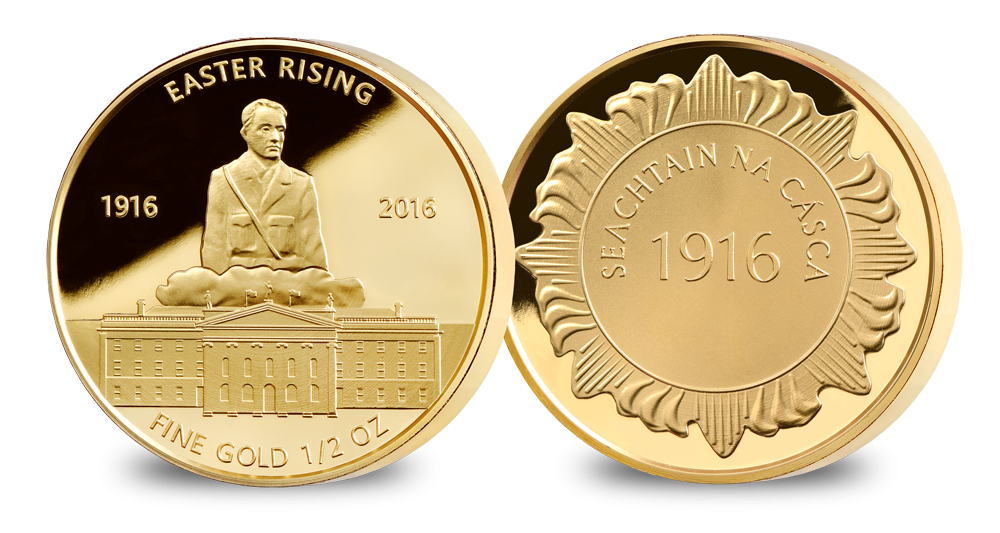 Struck to commemorate the 100th year anniversary of the 1916 Easter Rising Struck to commemorate the 100th year anniversary of the 1916 Easter Rising