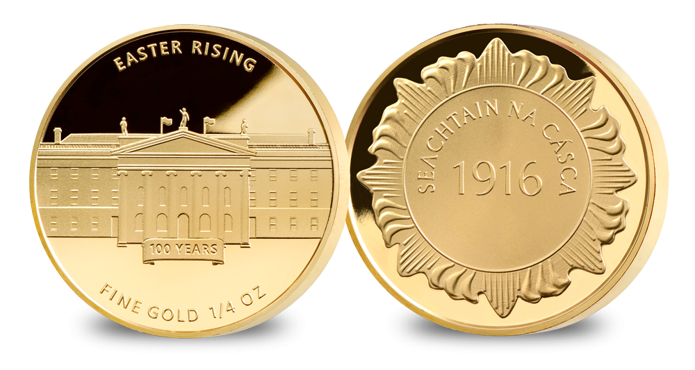 Struck to commemorate the 100th year anniversary of the 1916 Easter Rising Struck to commemorate the 100th year anniversary of the 1916 Easter Rising