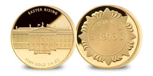 Struck to commemorate the 100th year anniversary of the 1916 Easter Rising Struck to commemorate the 100th year anniversary of the 1916 Easter Rising
