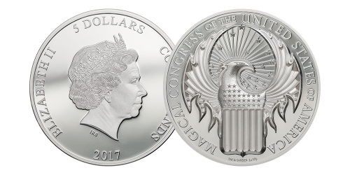 Official Licensed Fantastic Beasts and Where to Find Them Silver Coin Official Licensed Fantastic Beasts and Where to Find Them Silver Coin