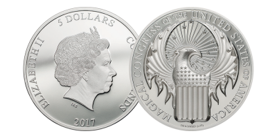 Fantastic Beasts and Where to Find Them One ounce silver coin 