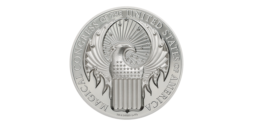 Official Licensed Fantastic Beasts and Where to Find Them Silver Coin Official Licensed Fantastic Beasts and Where to Find Them Silver Coin