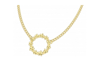 The Forget-Me-Not 'Wreath' 9-carat Gold Necklace