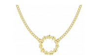 The Forget-Me-Not 'Wreath' 9-carat Gold Necklace