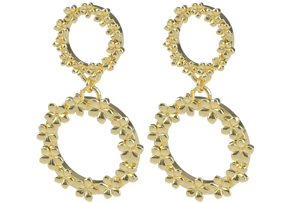 Wreath_Drop_Earrings_Gold_1