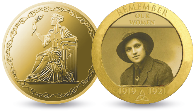 The Irish War of Independence 'Remember our Women' Photographic Medal