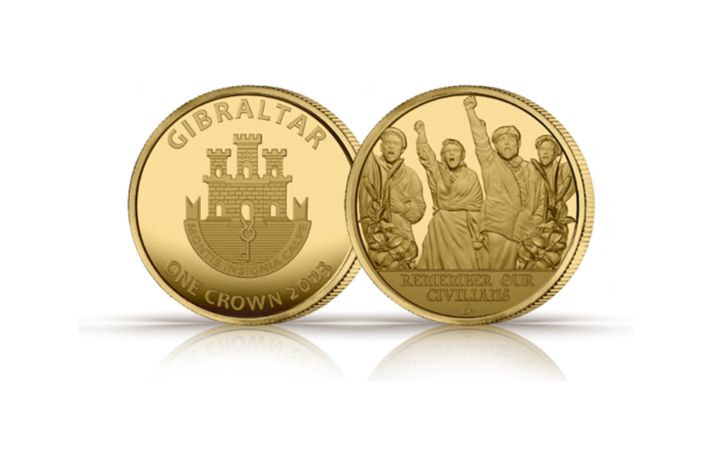 Their Memory We Shall Cherish 'Our Civilians' Gold Layered Coin