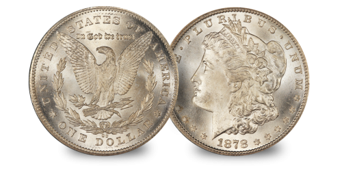 The set is comprised of four extremely significant coins for the 1800's.