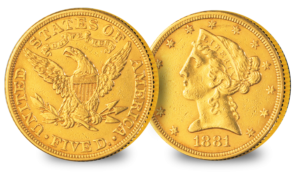 The set is comprised of four extremely significant coins for the 1800's.