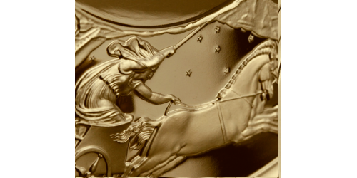 A numismatic masterpiece designed by Benedetto Pistrucci